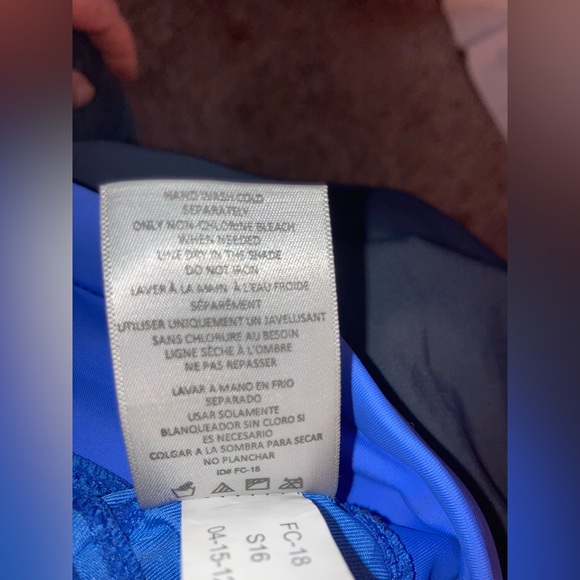 FREE COUNTRY Purple and Grey Women’s Swim Shorts Trunks NWOT - Picture 15 of 16